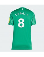 Newcastle United Sandro Tonali #8 Vieraspaita Naisten 2025-26 Lyhythihainen